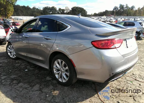 2015 Chrysler 200 C from USA, damaged, VIN 1C3CCCCG5FN515400